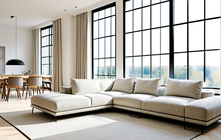 건축기술사 시험에 자주 출제되는 이론 - Harmonious Interior**
"A bright and airy living room designed with careful proportions, natural lig...